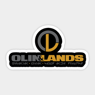 Olin & Lands Sticker